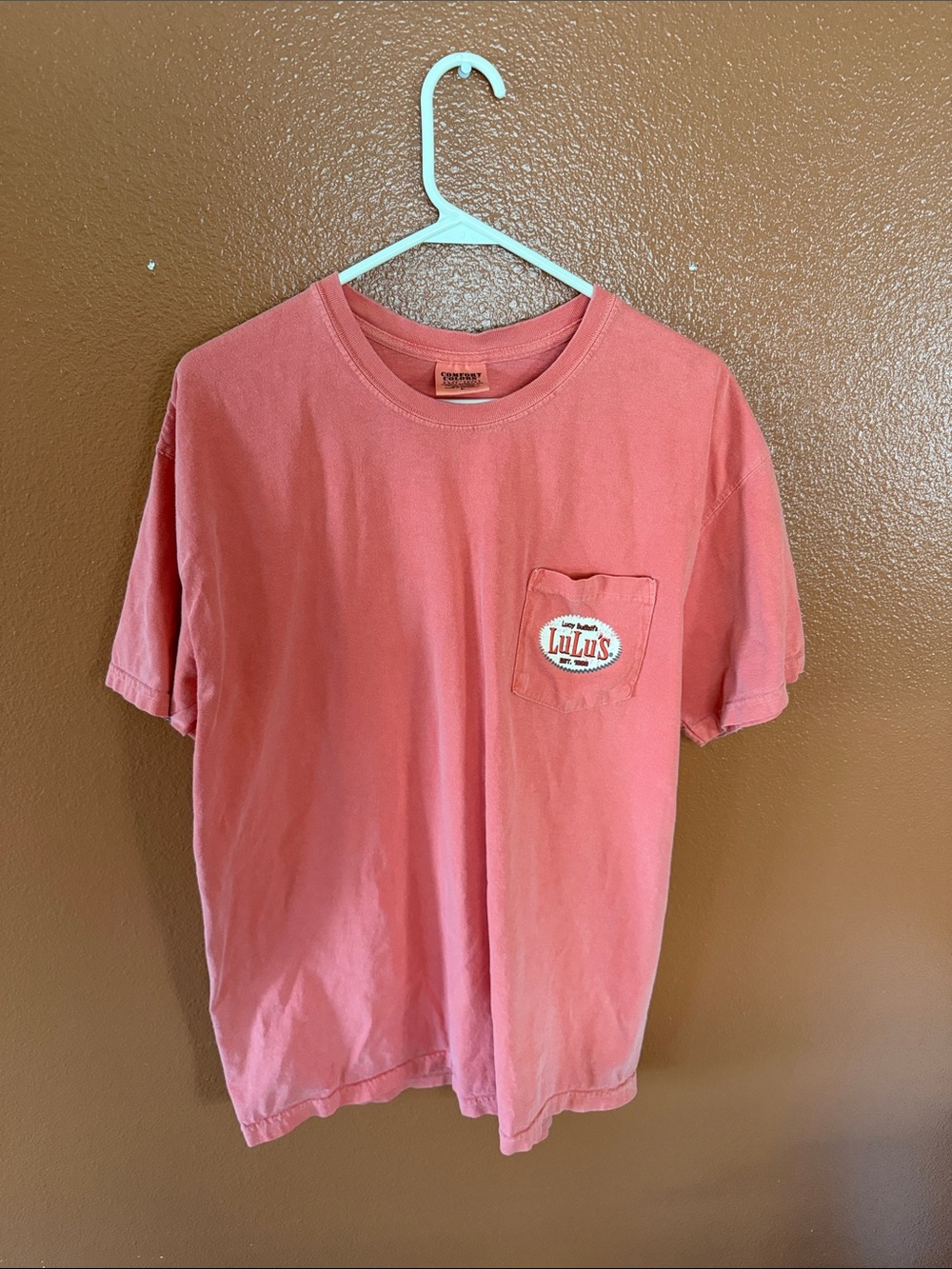 Mens large comfort colors lulus buffet short sleeve cotton